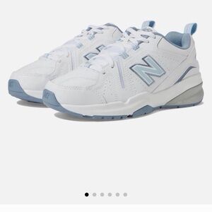 New Balance Women’s Sneakers in White and Light Blue